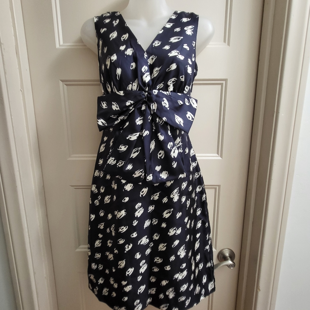 Kate Spade Blaine Silk Bow Sheath Dress